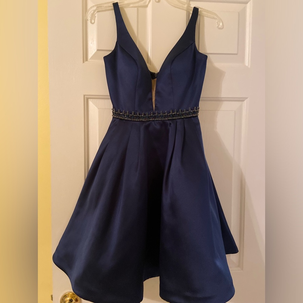Navy Sherri Hill